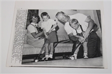 Ten (10) Jack Nicklaus Photos - Trophies, Action, Press, Wire & other