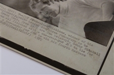 Jack Nicklaus 1972 Masters Win 8X11 Wire Photo