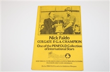 Jack Nicklaus Signed 1978 The Open at St. Andrews Friday Order of Play Booklet JSA ALOA