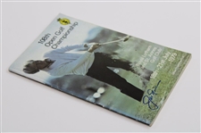 Jack Nicklaus Signed 1979 The Open at St. Andrews Program - Defending Champ on Cover JSA ALOA