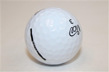 Sam Burns Signed Vice 3 Drive Logo Golf Ball JSA ALOA
