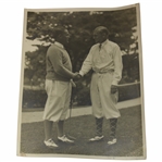 Bobby Jones & George Von Elm at La Cumbre Golf & Country Club Original Photo 