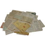 Lot of Thirty Seven (37) Scorecards from the 1950s