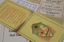 Lot of Twenty One (21) Unused Scorecards From Courses in Georgia 