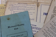 Lot of Twenty One (21) Unused Scorecards From Courses in Georgia 