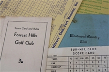 Lot of Twenty One (21) Unused Scorecards From Courses in Georgia 