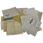 Lot of Twenty One (21) Unused Scorecards From Courses in Georgia 