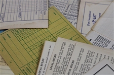 Lot of Twenty One (21) Unused Scorecards From Courses in Georgia 