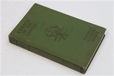 1923 'Lyrics Of The Links Poetry, Sentiment And Humour Of Golf' By Francis Bowler Keene
