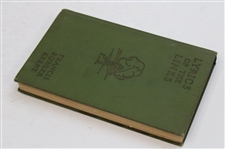 1923 'Lyrics Of The Links Poetry, Sentiment And Humour Of Golf' By Francis Bowler Keene