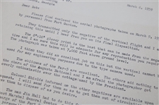 1959 Letter To Bobby Jones From Architect George W. Cobb w/ANGC Par-3 Course Content