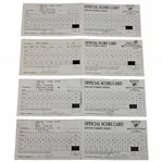 Lehman, Azinger, Kite & Five (5) Others Signed 1993 & 1998 Buick Invitational Tournament Used Scorecards
