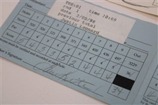 O'Meara, Kite, Leonard & Three (3) Others Signed 1998 Buick Invitational Tournament Used Scorecards