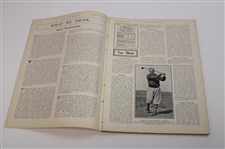 Four (4) 1926 & 1930 April, May & September Golf Illustrated Weekly Journals/Magazines