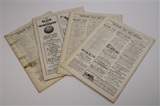 Four (4) 1926 & 1930 April, May & September Golf Illustrated Weekly Journals/Magazines