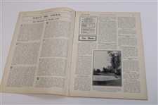 Four (4) 1926 August & September Golf Illustrated Weekly Journals/Magazines
