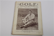 Four (4) 1930 July & August Golf Illustrated Weekly Journals/Magazines