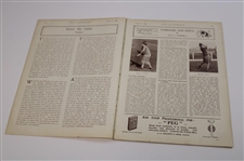 Four (4) 1930 July & August Golf Illustrated Weekly Journals/Magazines