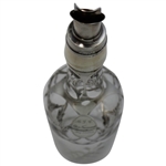 1913 Open Tournament Second Gross Sterling Silver Overlay Glass Decanter