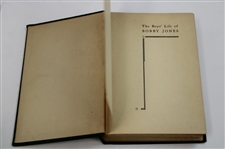 1931 'The Boys Life Of Bobby Jones' First Edition Book by O.B. Keeler