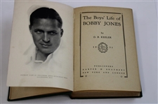 1931 'The Boys Life Of Bobby Jones' First Edition Book by O.B. Keeler
