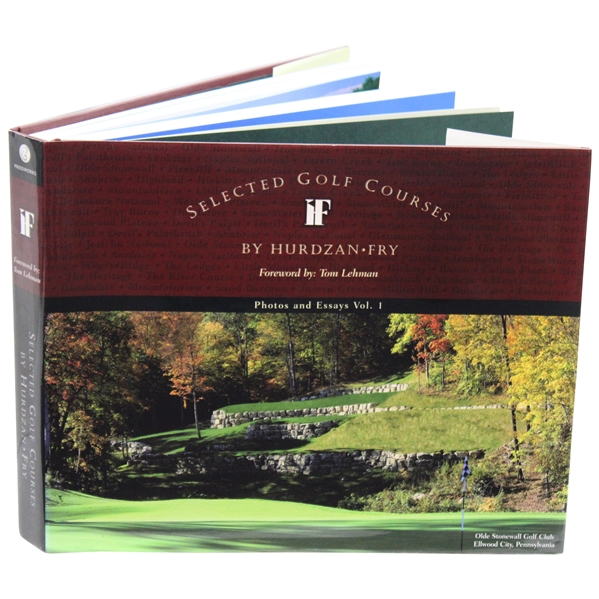 2003 Selected Golf Courses Photos & Essays Vol. 1 Book by Hurdzan & Fry