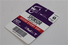 2022 Waste Management Open Sponsor Weekly Grounds Ticket Badge #10594 - Scottie Scheffler 1st PGA Win