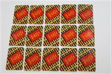Fifteen (15) Unopened 1981-82 Donruss Golf Cards in Original Sealed Wax Packs