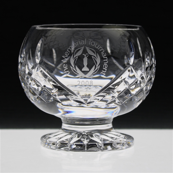 Brad Bryant’s 2008 Memorial Tournament Waterford Glass Bowl