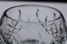 Brad Bryant’s 2008 Memorial Tournament Waterford Glass Bowl