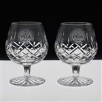 Brad Bryant’s Set of Two (2) PGA of America Waterford Ale Glasses