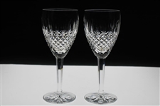 Brad Bryant’s Set of Two (2) 1995 AT&T Pebble Beach Pro-Am Wine Glasses