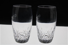 Brad Bryant’s Set of Two (2) Insperity Championship Waterford Drinking Glasses