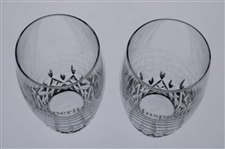 Brad Bryant’s Set of Two (2) Insperity Championship Waterford Drinking Glasses