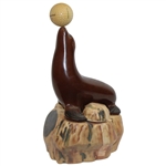 42nd Crosby Scotch Whiskey Seal Decanter - Brad Bryant Collection