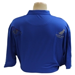 John Daly Signed Dark Blue Cool Fish Collared Shirt with Sponsors JSA ALOA