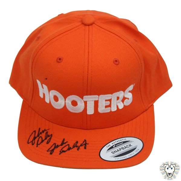 John Daly & John Daly Jr Signed Hooters Hat - Daly Collection JSA ALOA