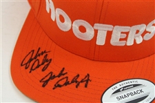 John Daly & John Daly Jr Signed Hooters Hat - Daly Collection JSA ALOA