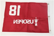 Bryson Dechambeau Signed Us Open Flag JSA ALOA