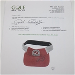 John Daly Signed Crooked Stick Golf Club Visor JSA ALOA