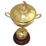 2001 Ryder Cup at The Belfry Team USA Trophy Awarded to Mark Calcavecchia