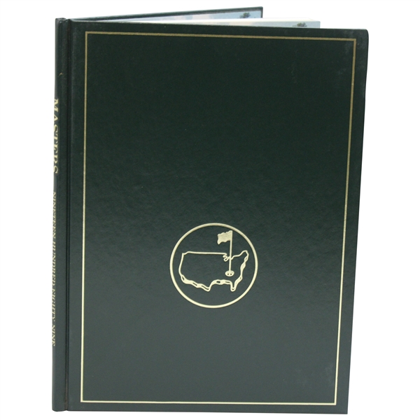 1989 Masters Tournament Green Annual Book - Nick Faldo Winner - Calcavecchia Collection