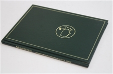 1989 Masters Tournament Green Annual Book - Nick Faldo Winner - Calcavecchia Collection