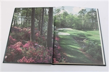 1989 Masters Tournament Green Annual Book - Nick Faldo Winner - Calcavecchia Collection