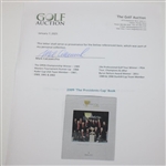 2009 'The Presidents Cup' Book - Calcavecchia Collection