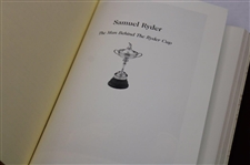 2000 'Samuel Ryder The Man Behind The Ryder Cup' Ltd Ed 60/500 Book by Peter Fry - Calcavecchia Collection