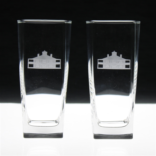 Pair of Augusta National Golf Club Clubhouse Drinking Glasses