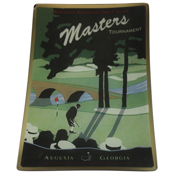 Augusta National GC Masters Tournament Ceramic Tray/Dish - Jones Putting