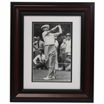 Ben Hogan Signed Post Swing Photo - Framed JSA ALOA