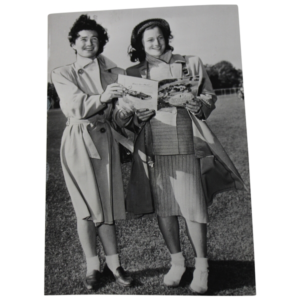 Louise Suggs & Babe Zaharias 1947 AP Wire Photo